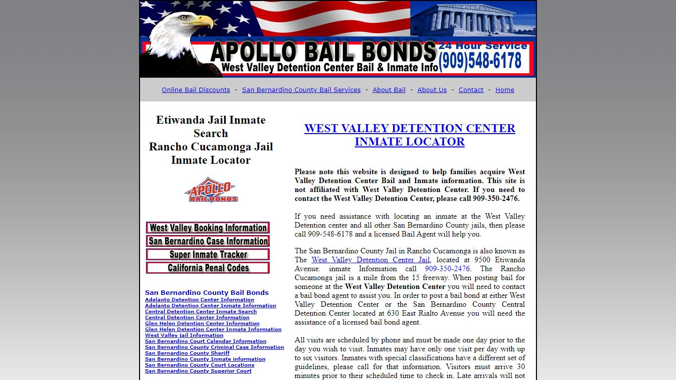 West Valley Detention Center Inmate Locator, Online West ...